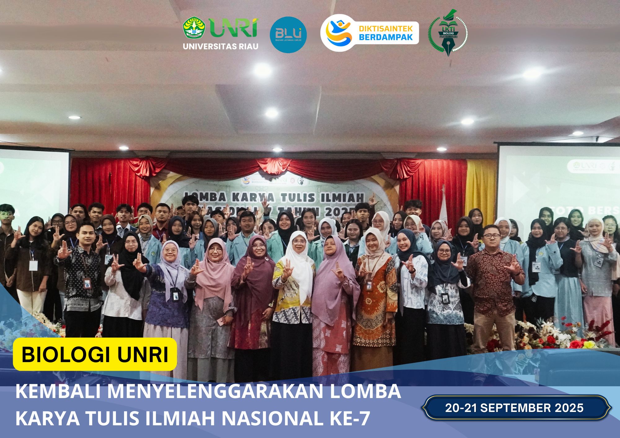 LOMBA KARYA TULIS ILMIAH NASIONAL KE-7: Strategi Inovatif dan Optimal untuk Mewujudkan Sistem Pangan Berkelanjutan dan Menangani Ketahanan Pangan Global