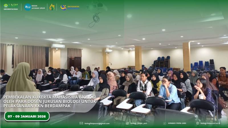 Pembekalan KUKERTA Mahasiswa Biologi Oleh Para Dosen Jurusan Biologi Untuk Pelaksanaan KKN Berdampak