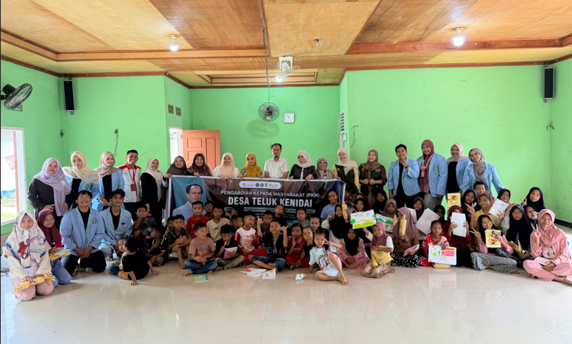 Peduli Dampak Kabut Asap, Prodi BK FKIP Universitas Riau Berikan Konseling Krisis bagi Masyarakat Teluk Kenidai
