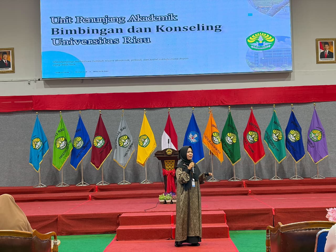 Dua Dosen BK FKIP UNRI Menjadi Pemateri dalam Screening Kesehatan Mental Universitas Riau Tahun 2026
