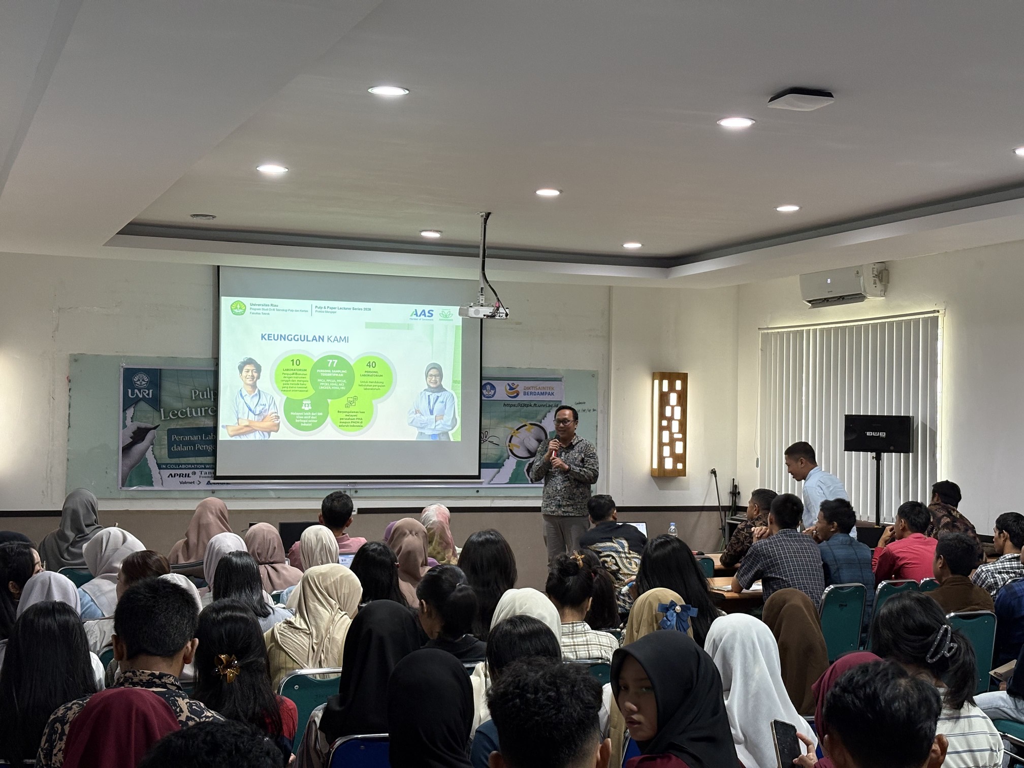 Pulp and Paper Lecturer Series 2026: “Peranan Laboratorium Lingkungan dalam Pengelolaan Limbah Industri” bersama AAS Laboratory