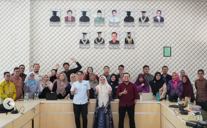 RAPAT KOORDINASI JELANG ASESMEN LAPANGAN AKREDITASI INTERNASIONAL FIBAA