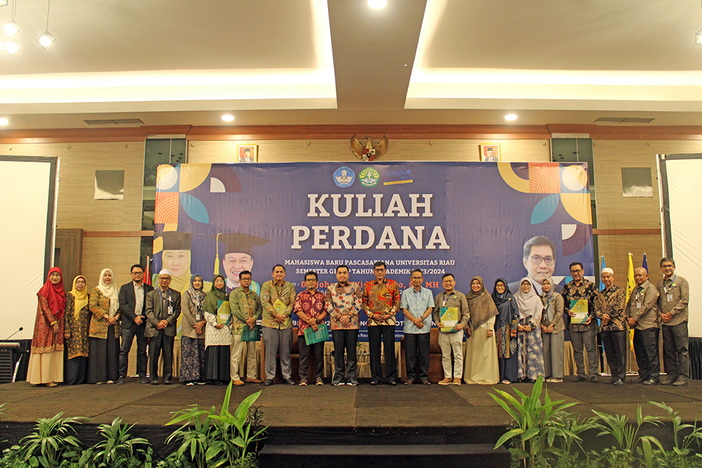 Kuliah Perdana Mahasiswa Baru Pascasarjana UNRI Semester Genap T.A 2023/2024