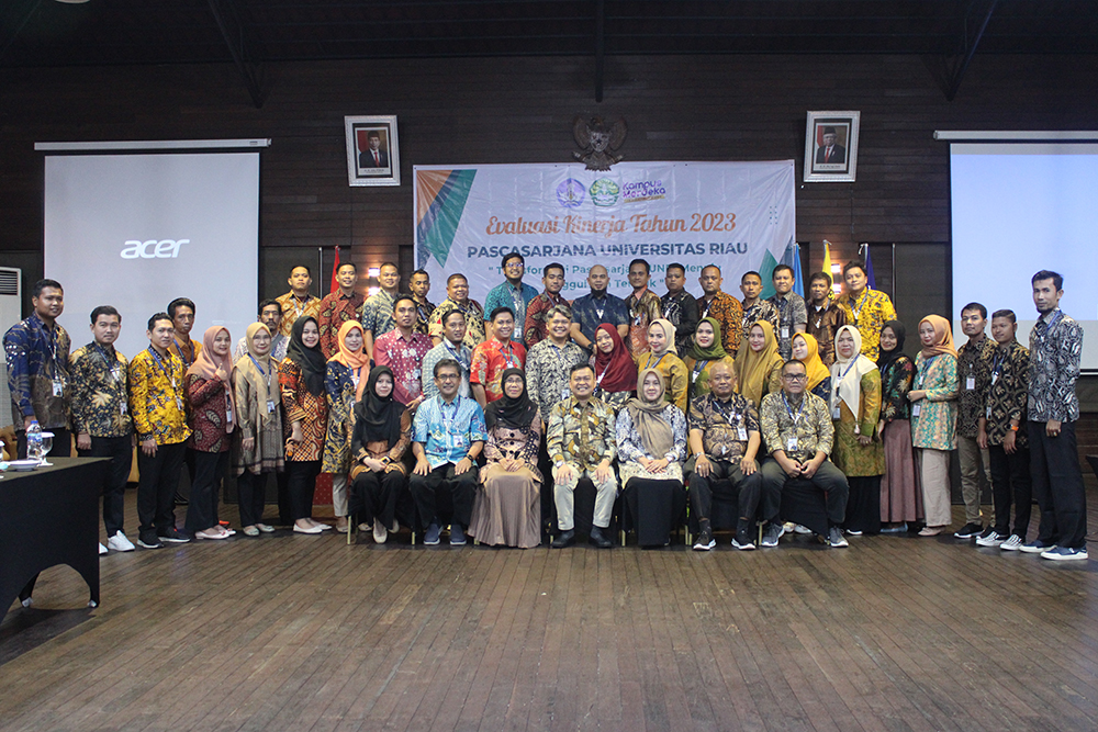 Evaluasi Kinerja Pascasarjana Universitas Riau Tahun 2023