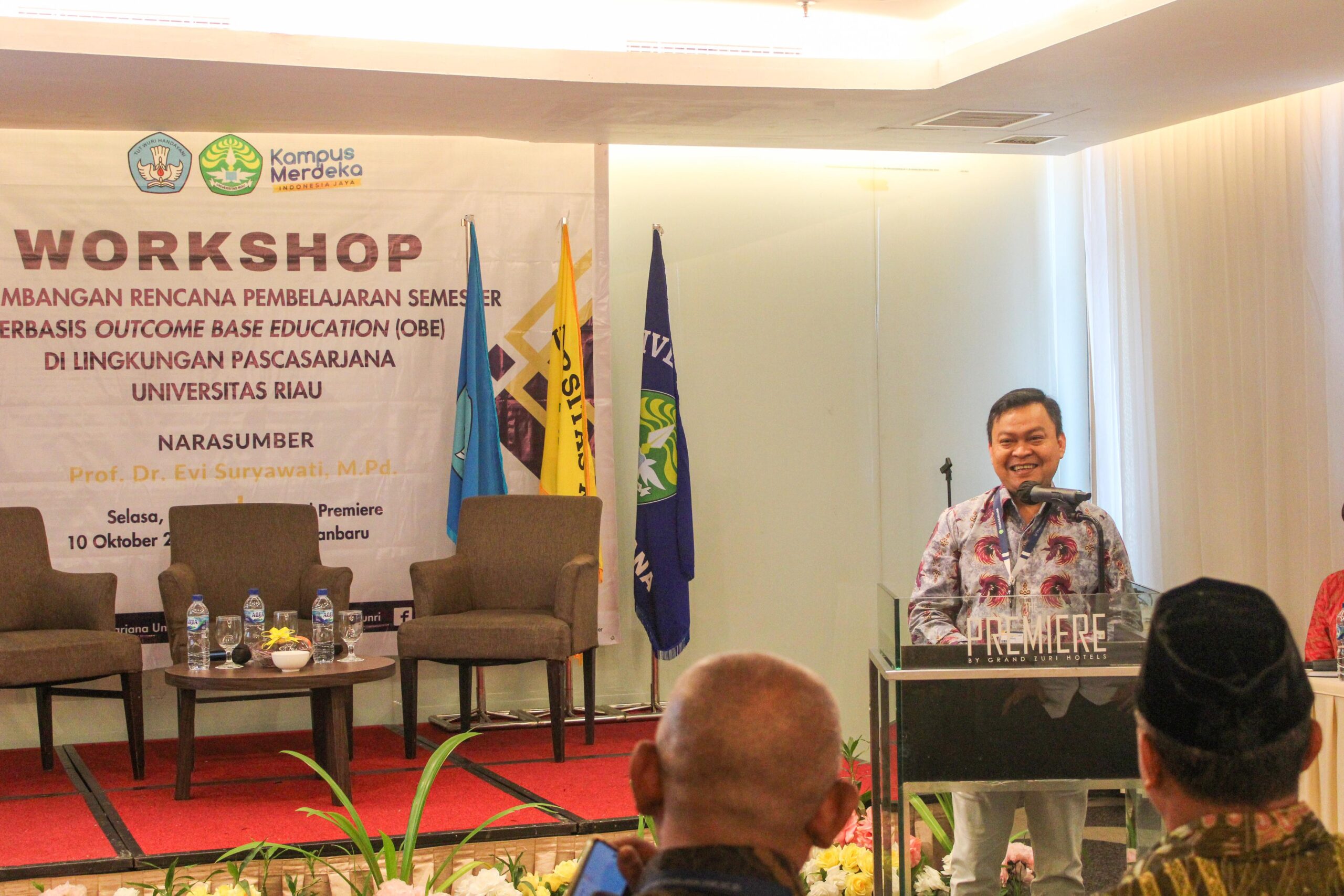 Workshop Pengembangan Rencana Pembelajaran Semester Berbasis Outcome Base Education (OBE) Di Lingkungan Pascasarjana Universitas Riau