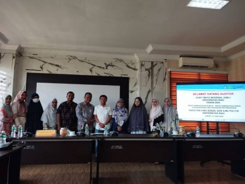 Program Studi Administrasi Bisnis FISIP Universitas Riau Laksanakan Audit Mutu Internal (AMI) I  Tahun 2024