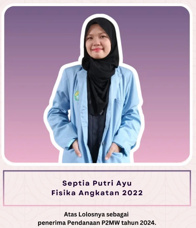 Mahasiswa S1 Fisika meraih pendanaan P2MW tahun 2024