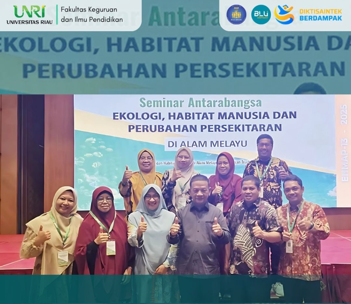 Dosen JIP FKIP UNRI Ikuti Seminar Antarabangsa EHMAP ke-13 di Malaysia