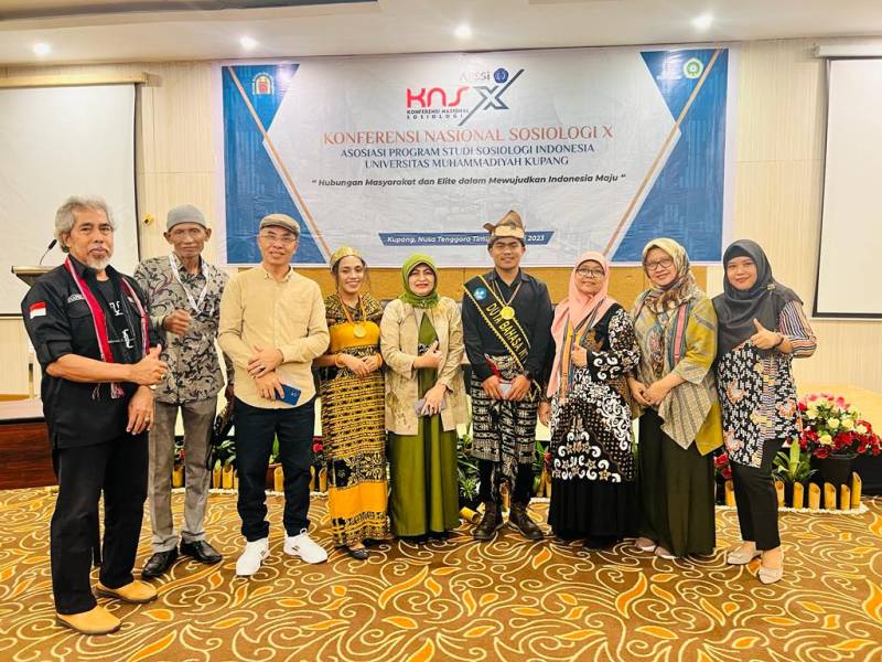 Dr. Hesti Asriwandari, M.Si Wakili Magister Sosiologi FISIP Universitas Riau dalam Konferensi Nasional X Sosiologi APSSI di Kupang