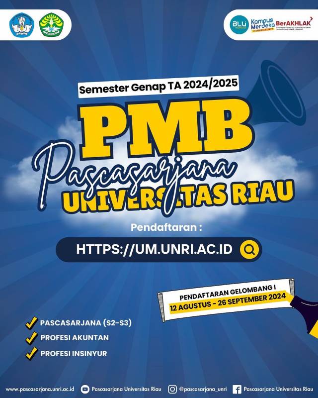Penerimaan Mahasiswa Baru Semester Ganjil 2024-2025