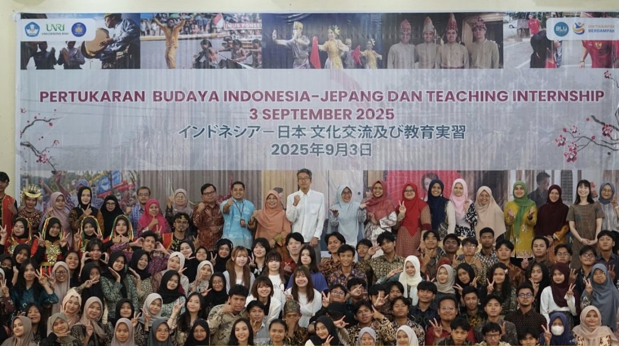 Program Studi Pendidikan Bahasa Jepang FKIP Universitas Riau Kembali Melakukan Kerja Sama Internasional dengan Ibaraki Christian University