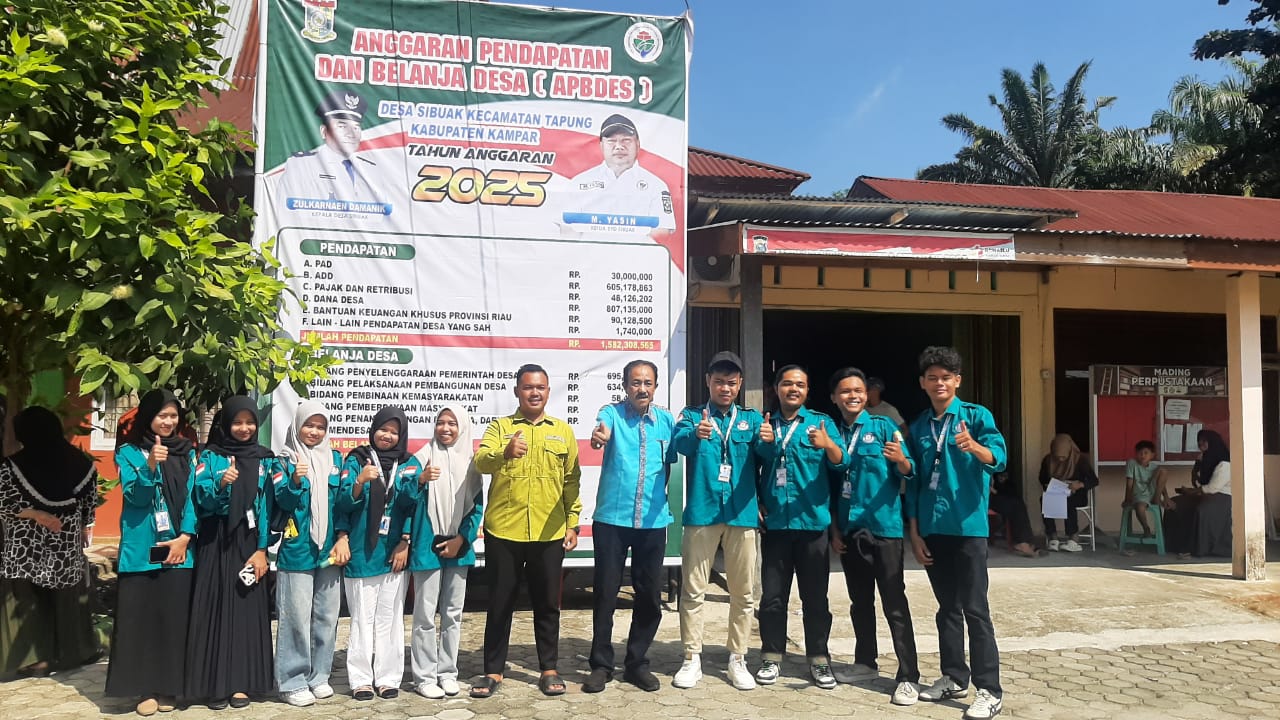 Mahasiswa Pendidikan Masyarakat Universitas Riau Ciptakan Inovasi Program Pendidikan untuk Desa Sibuak, Bantu Tingkatkan Kualitas Hidup Masyarakat