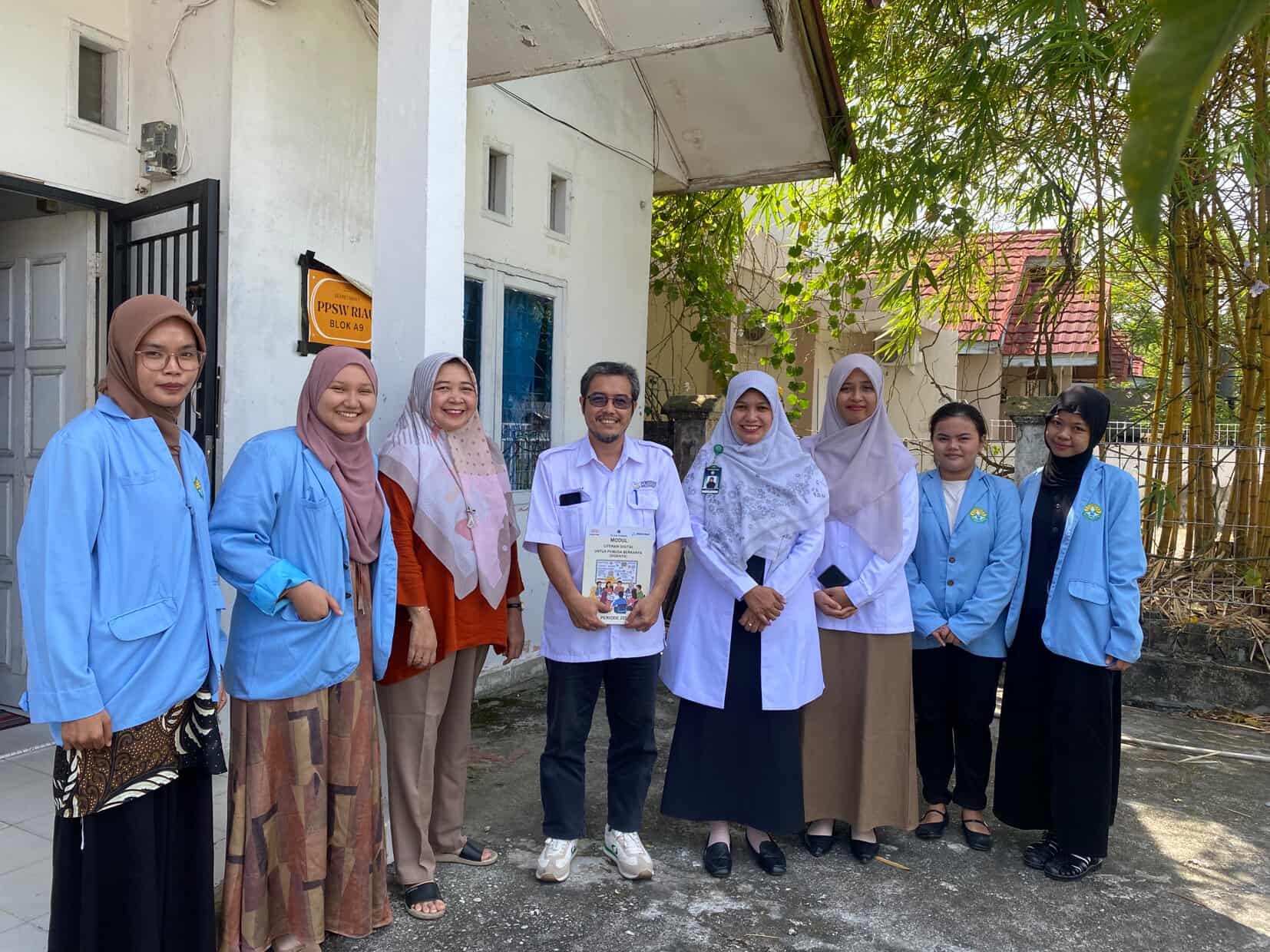 Mahasiswa Pendidikan Masyarakat UNRI Laksanakan Praktek Lapangan MBKM di Pusat Pengembangan Sumberdaya Wanita (PPSW) Riau