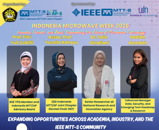 Dosen Teknik Elektro Universitas Riau Berpartisipasi sebagai Pembicara pada Indonesia Microwave Week 2026