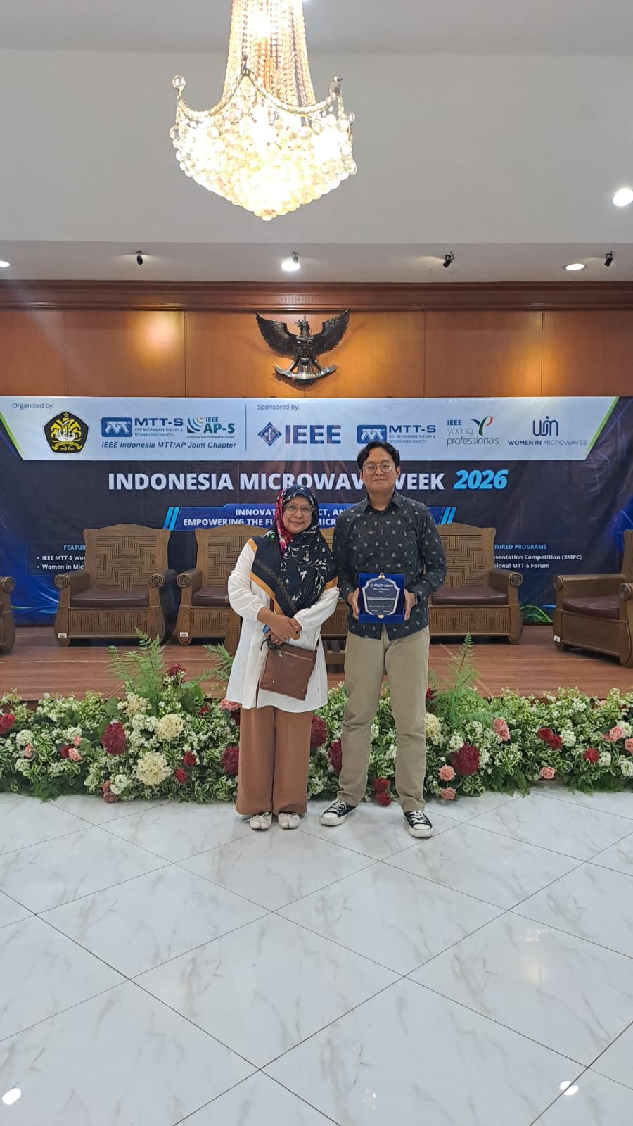 Mahasiswa Teknik Elektro UNRI Raih Juara 2 3MPC di Indonesia Microwave Week 2026