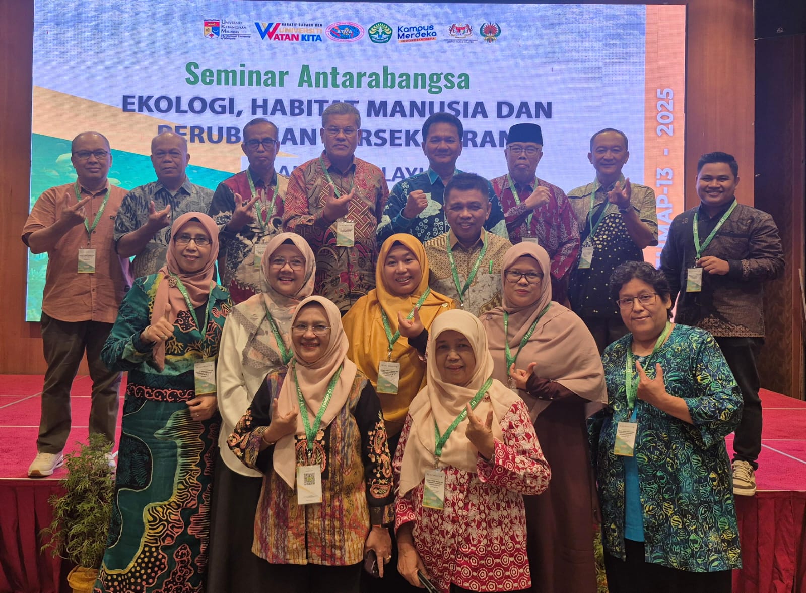 FPK UNRI Berkontribusi dalam Seminar Internasional EHMAP ke-13 di Malaysia