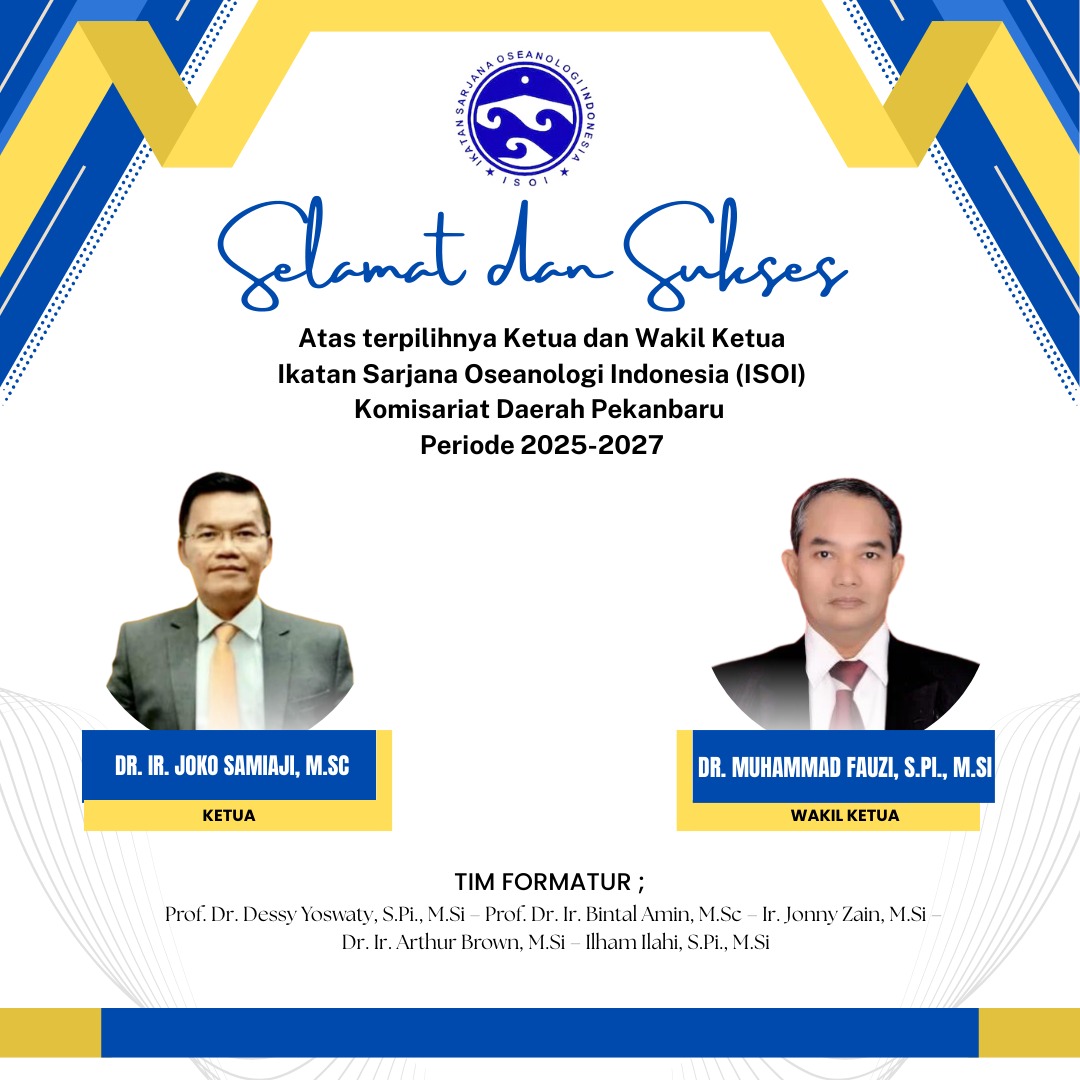 Selamat dan Sukses atas Terpilihnya Ketua dan Wakil Ketua ISOI Komisariat Daerah Pekanbaru Periode 2025–2027