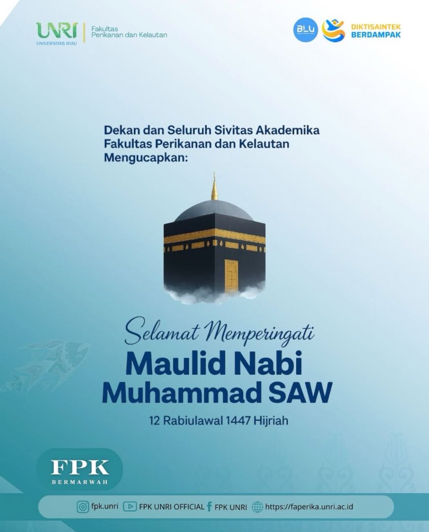 FPK UNRI Peringati Maulid Nabi Muhammad SAW 1447 H