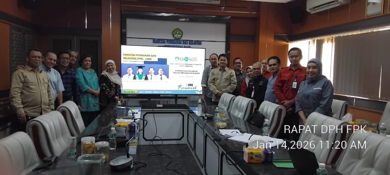 Rapat DPH FPK Unri Bahas Evaluasi Kinerja 2025 dan Strategi Akademik 2026