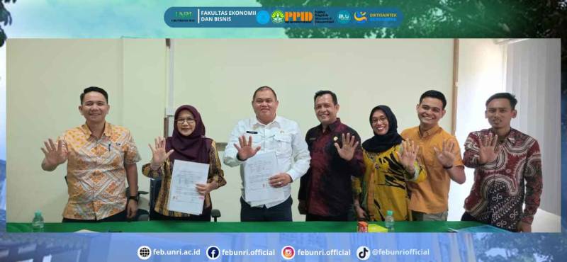 Fakultas Ekonomi dan Bisnis Universitas Riau dan Bappeda Inhil Kolaborasi Susun Kajian Penguatan Ekonomi Sagu Berbasis Lingkungan
