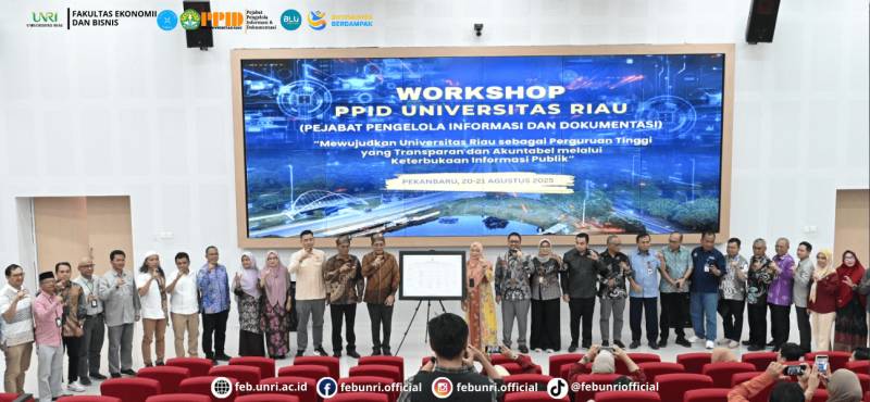 Workshop PPID Universitas Riau: Wujudkan Transparansi dan Akuntabilitas melalui Keterbukaan Informasi Publik