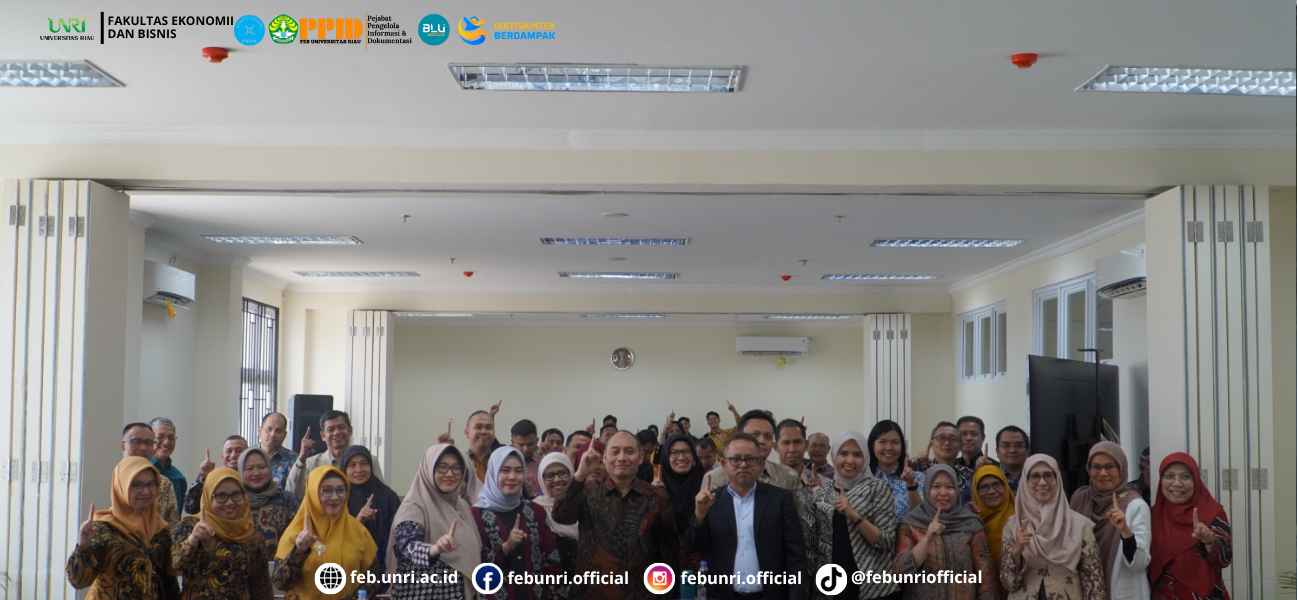Fakultas Ekonomi dan Bisnis Universitas Riau menjadi tuan rumah Rapat Pra Kongres AFEBI Tahun 2025