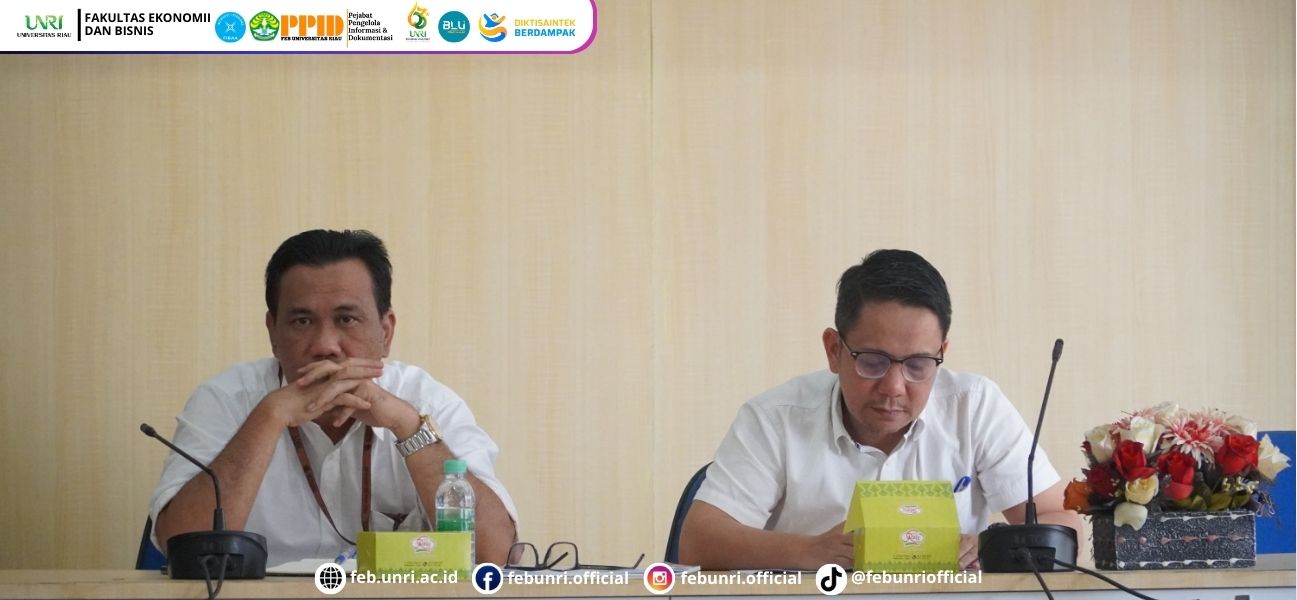 Menyelaraskan Ritme Akademik Semester Genap, FEB UNRI Bahas Jadwal Perkuliahan T.A. 2025/2026