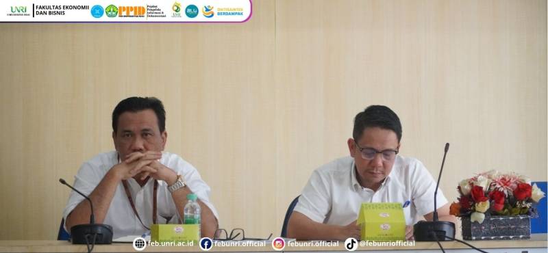 Menyelaraskan Ritme Akademik Semester Genap, FEB UNRI Bahas Jadwal Perkuliahan T.A. 2025/2026
