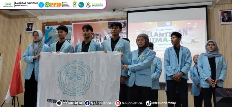 HimaAk 2026 Dilantik, Energi Baru Mahasiswa Akuntansi FEB UNRI Dimulai