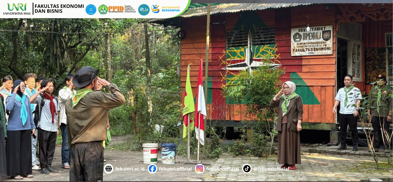 Humendala FEB UNRI Holds PNPA Class 36, Dean: Nature Lovers Must Be Resilient, Caring, and Have Character