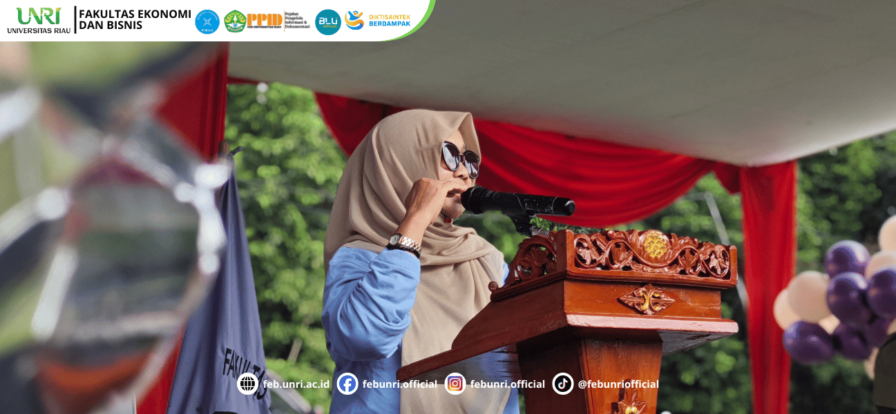 Aventra Day 2026 Jadi Ruang Kolaborasi Mahasiswa Baru, Dekan FEB UNRI Gaungkan Kepedulian terhadap Lingkungan