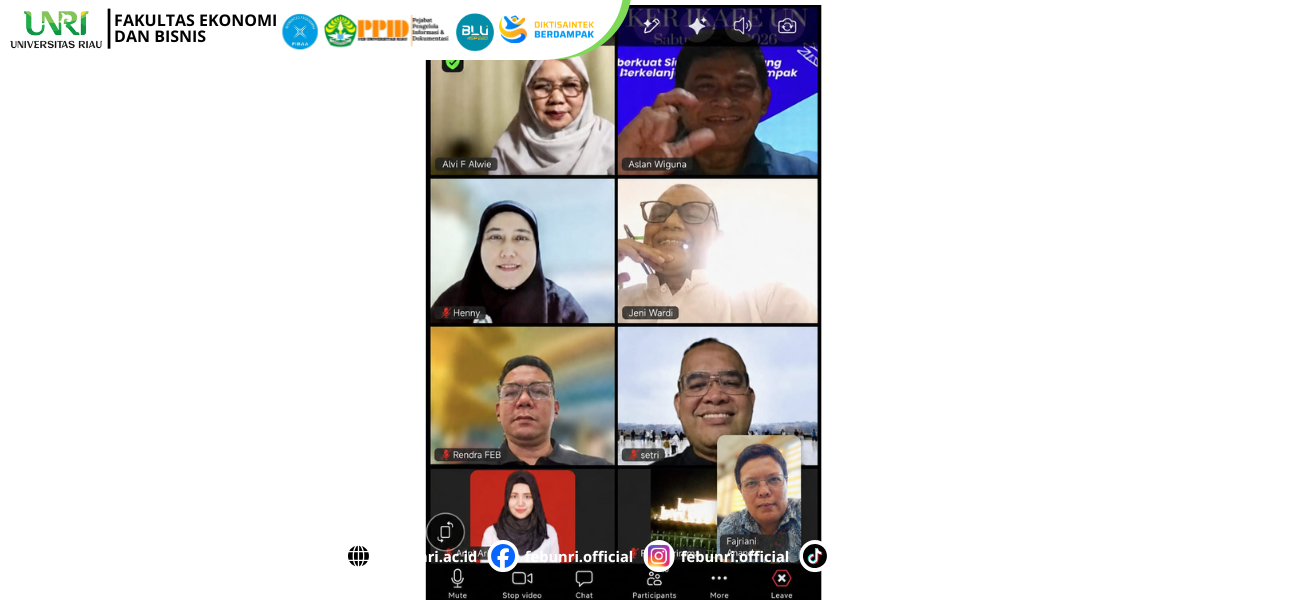 FEB UNRI–IKAFE Rancang Green Impact 2030, Kolaborasi Alumni untuk Kampus Berkelanjutan