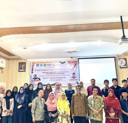 Seminar pengabdian pada masyarakat Internasional : Praktek Bisnis Syariah dan Peluang Ekspor UMKM