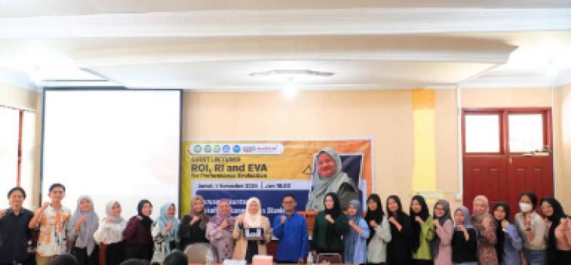 Guest Lecturer : ROI, RI and EVA for Performance Evalution
