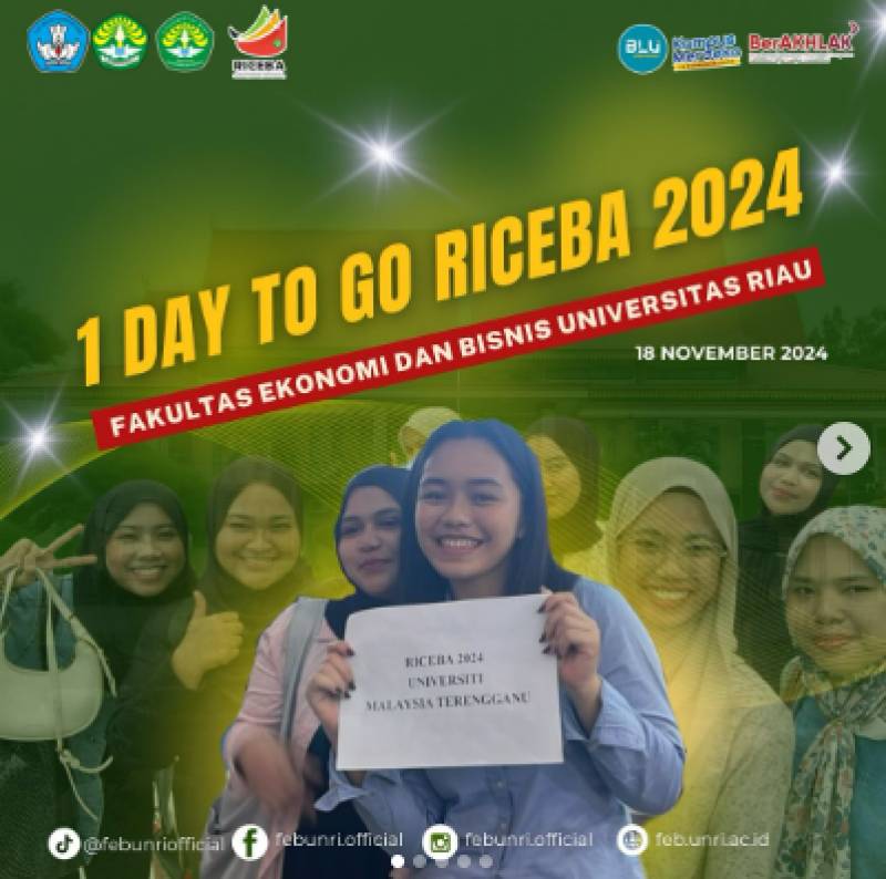 Selamat Datang Mahasiswa Universiti Malaysia Terengganu di RICEBA 2024