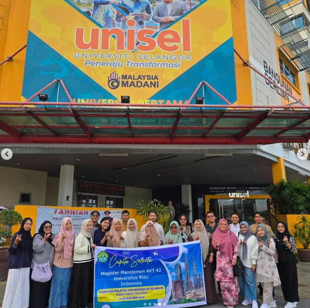 Student Mobility Pascasarjana FEB UNRI di UNISEL oleh Koordinator Program Magister Manajemen Fakultas Ekonomi dan Bisnis