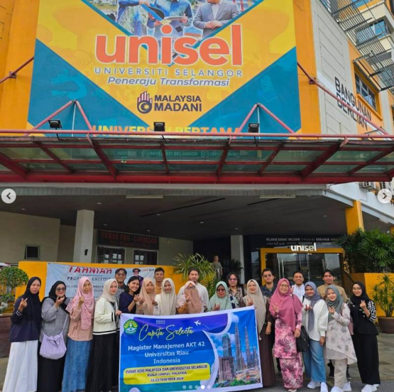 Student Mobility Pascasarjana FEB UNRI di UNISEL oleh Koordinator Program Magister Manajemen Fakultas Ekonomi dan Bisnis