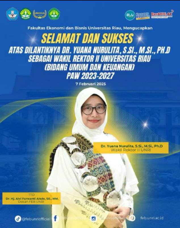 Selamat dan Sukses!  Dr. Yuana Nurulita, S.Si., M.Si, Ph.D