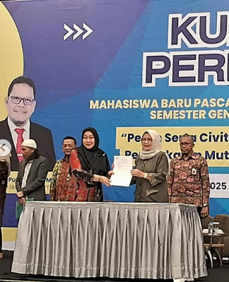 KULIAH PERDANA MAHASISWA BARU PASCASARJANA UNRI