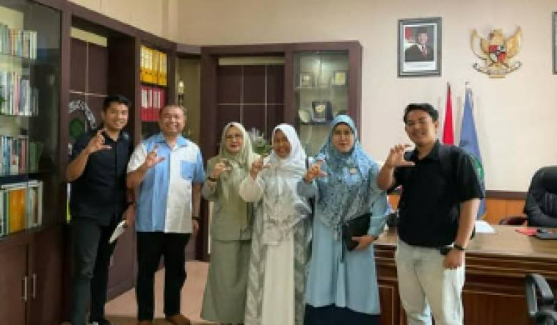 Silaturahmi panitia HalalBihalal dan reuni IKAFE UNRI