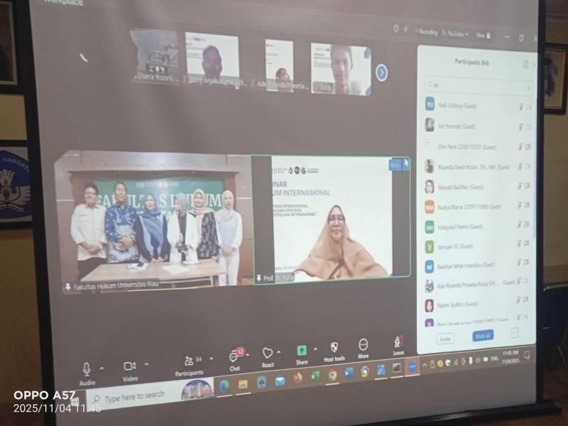 Guru Besar Unimal dan Dosen FH UNRI Bedah Isu Perkawinan Internasional dan Legalisasi Dokumen