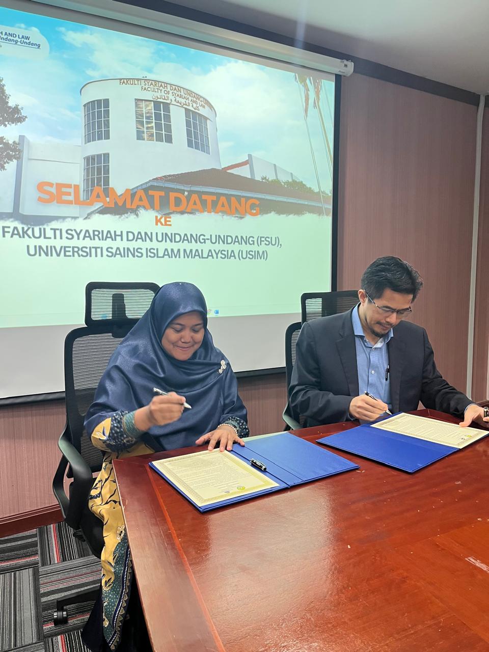 Perkuat Tridharma, Fakultas Hukum UNRI dan USIM Malaysia Resmi Jalin Kerja Sama Internasional