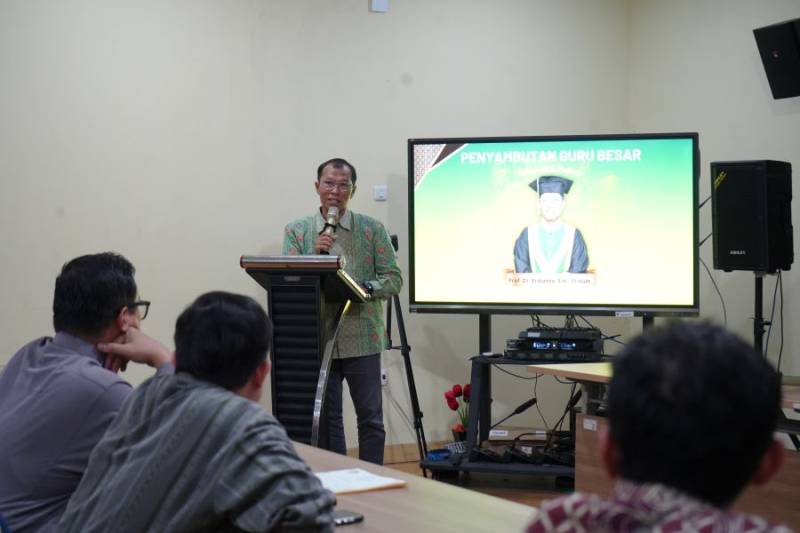 Jumat Berkah: Penyambutan Guru Besar, Prof. Dr. Erdianto, SH, M.Hum