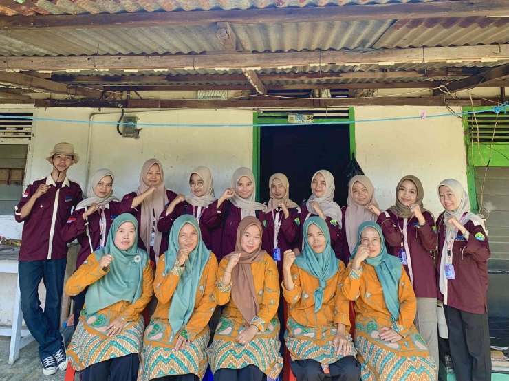 Mahasiswa KUKERTA FISIP UNRI Cegah Stunting Lewat Cookies Daun Kelor