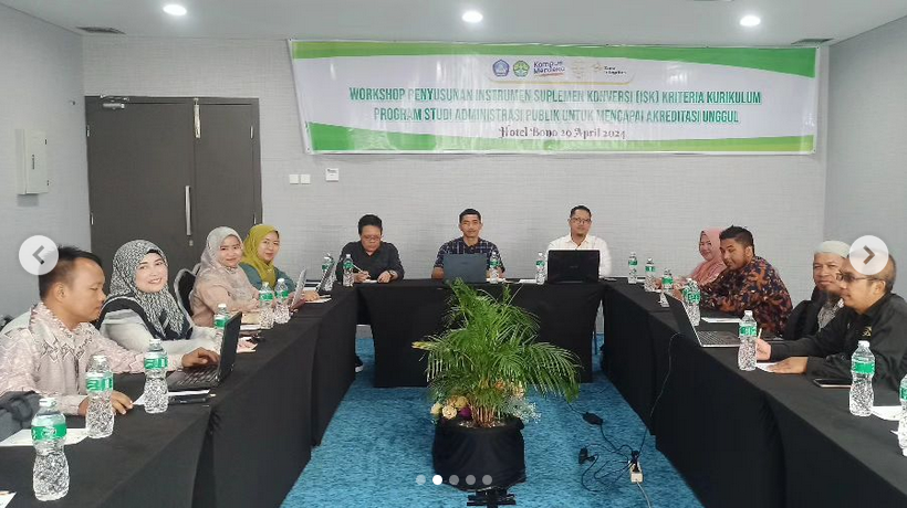 Prodi Administrasi Publik Menuju Akreditasi Unggul: Workshop Percepatan Borang Akreditasi ISK Prodi Administrasi Publik