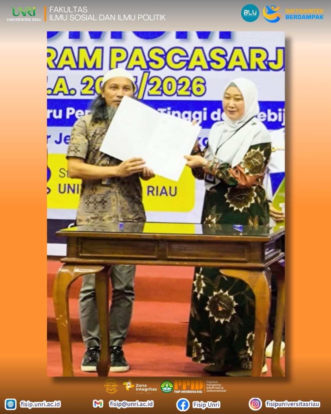 Kuliah Umum Pascasarjana UNRI: Menggagas Kampus Berdampak untuk Indonesia Maju