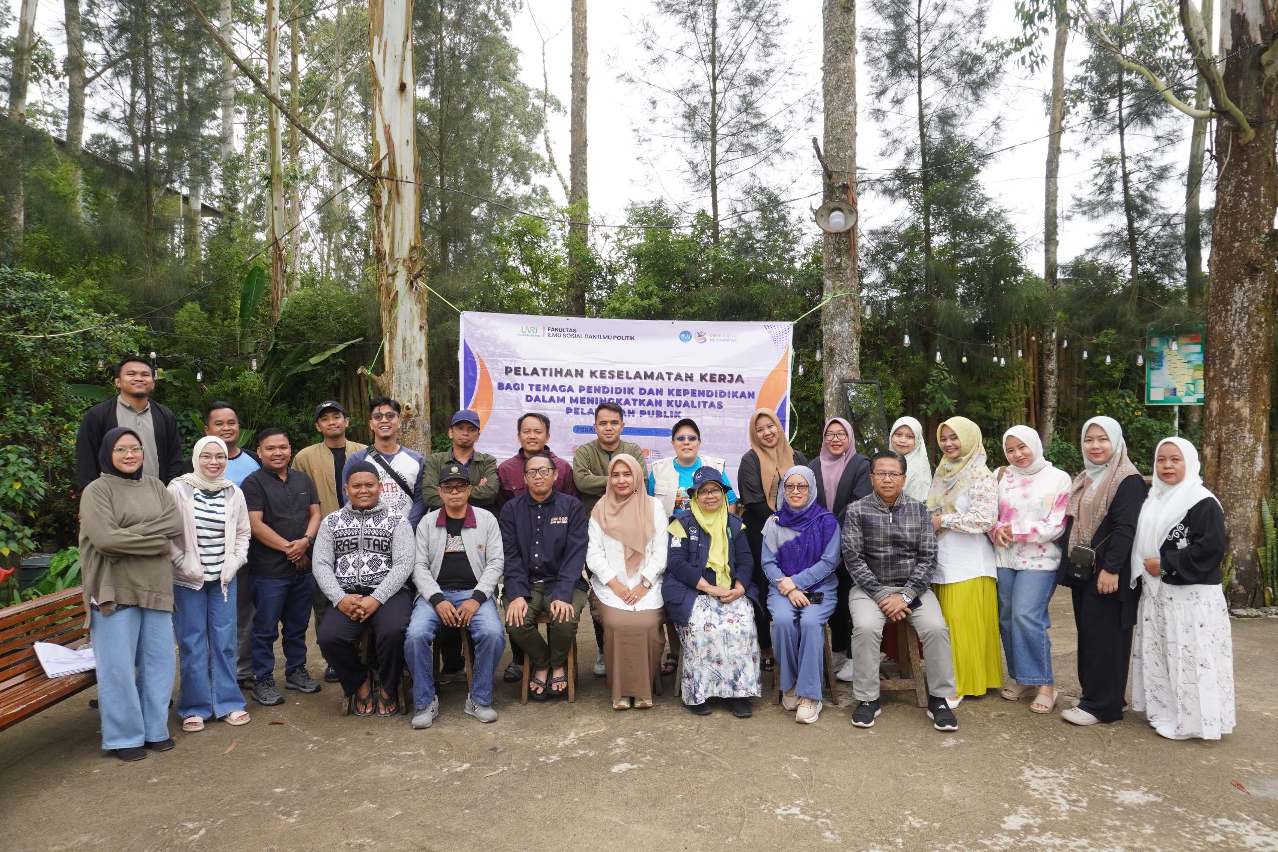 Dari Edukasi hingga Simulasi, FISIP UNRI Dorong Kesadaran Keselamatan Kerja