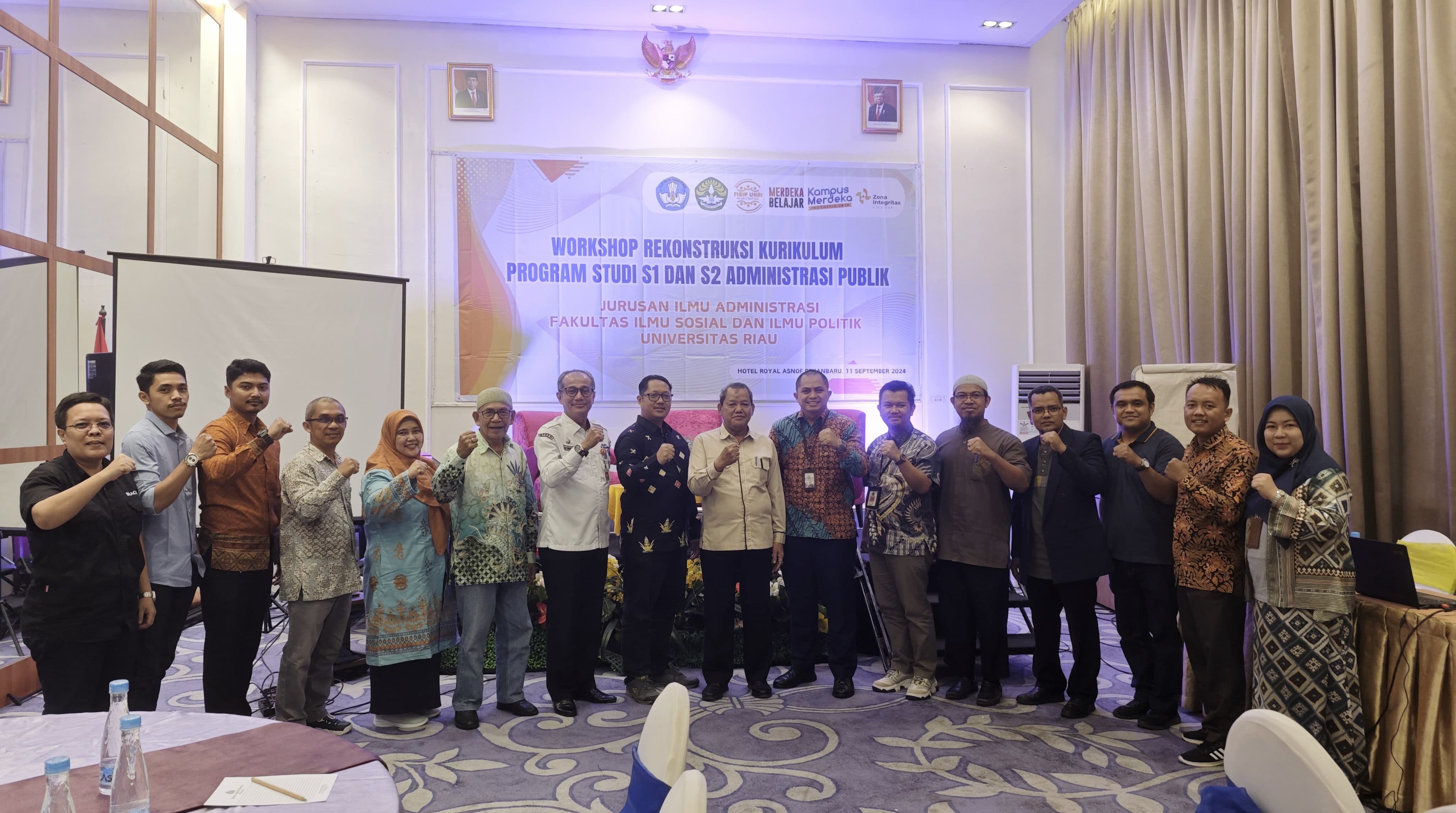 Workshop Rekonstruksi Kurikulum Prodi S1 dan S2 Administrasi Publik FISIP Universitas Riau: Menuju Akreditasi Unggul