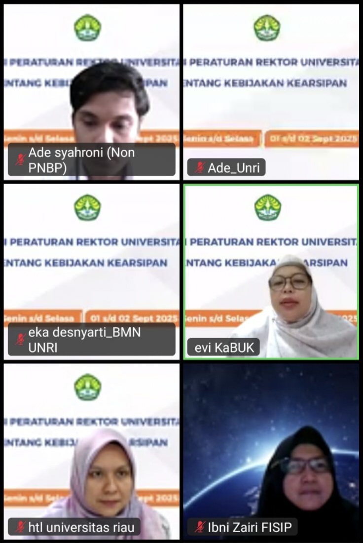 FISIP UNRI Dorong Penguatan Tata Kelola Arsip Melalui Sosialisasi Kebijakan Kearsipan