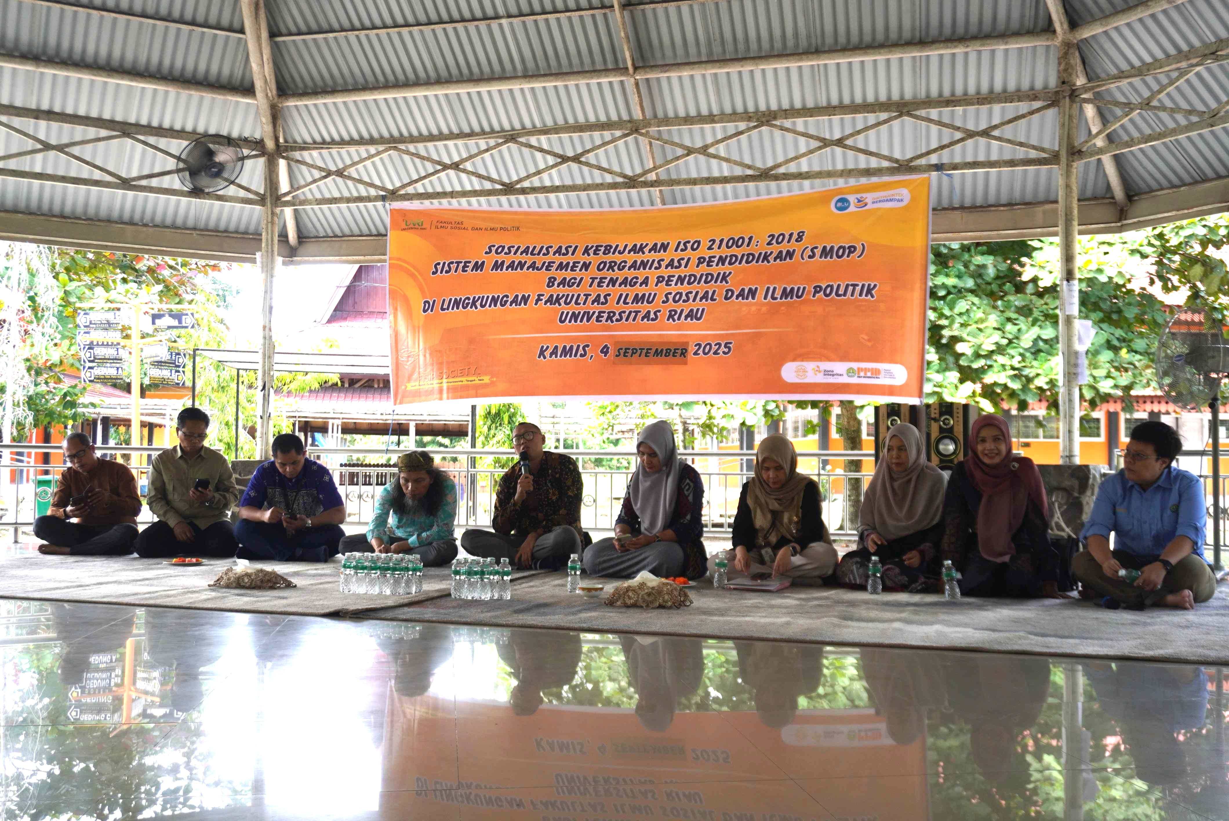 Gelar Sosialisasi ISO 21001:2018 Sekaligus Pembubaran Panitia PKKMB FISIP 2025, FISIP Warnai dengan Kebersamaan